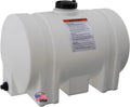 RomoTech 60 Gallon Polyethylene Storage Tank with Legs–Heavy-Duty Horizontal Water Storage Tank for Farms, Industrial or Chemical Use–UV-Resistant, Rustproof, BPA-Free Plastic Liquid Tank, 82123939