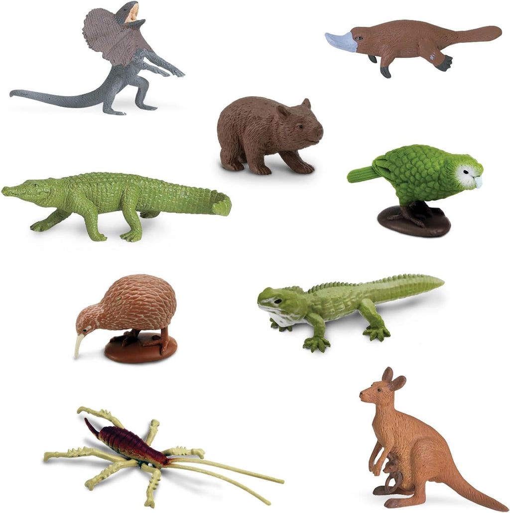 Safari Ltd. Australian Continent Toy Figures | TOOB Collection | Non-Toxic and BPA Free | Toy Animals | Suitable for Ages 3 and Up