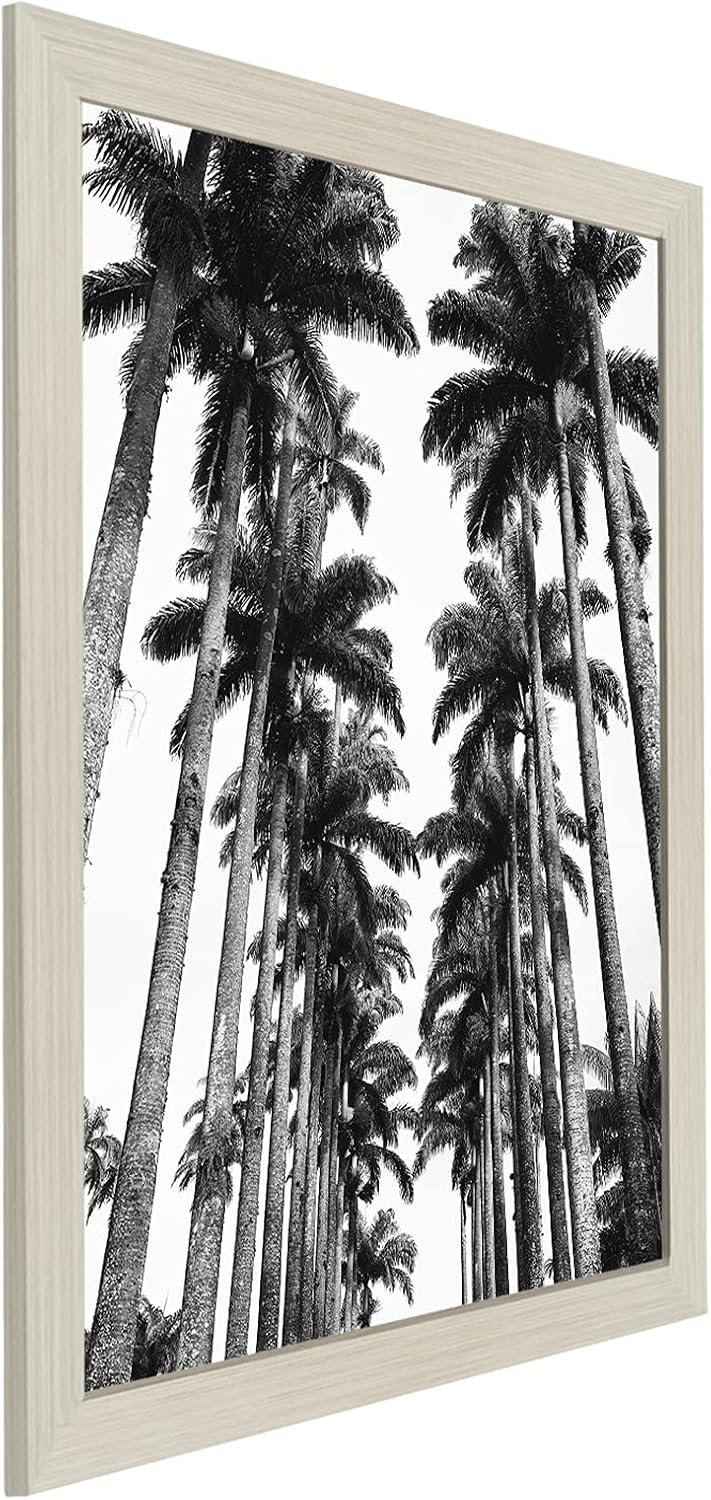 Americanflat 22x28 Poster Frame with Polished Plexiglass - Wide Picture Frames Made of Engineered Wood for Vertical or Horizontal Wall Display - Epic Collection - Light Wood