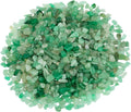 SUNYIK Green Aventurine Tumbled Chips Stone Crushed Crystal Quartz Pieces Irregular Shaped Stones 1pound(about 460 gram)