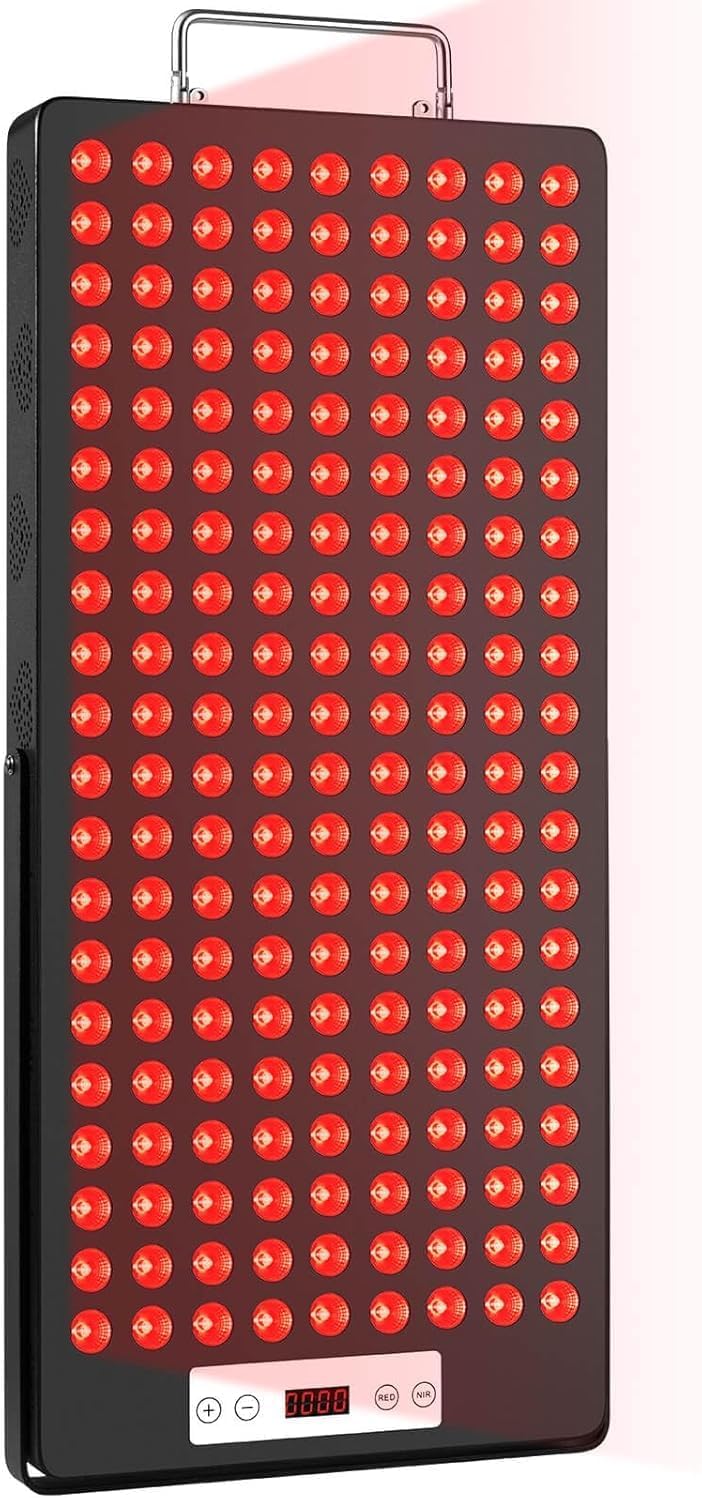 2025 Red Light Therapy Device, Red 660nm & Near Infrared 850nm, Full-Body Light Therapy Panels for Face with Pain, Skin, Recovery, Sleep, Performance