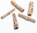 SubstrateSource Natural Cholla Wood - Driftwood for Aquariums, Air Plant Base, Hermit Crab and Freshwater Shrimp Hideout, Fish Tank Decoration, Chinchilla Chews, Reptile Habitat Wood - 6 Inch, 5pc