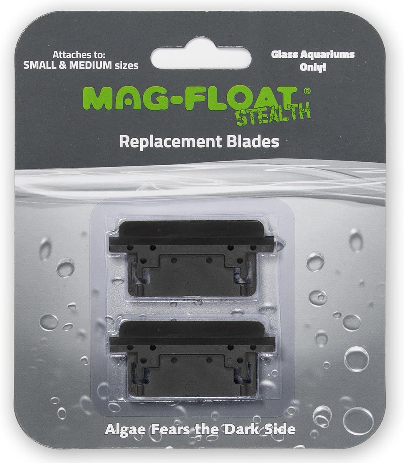 Mag-Float Stealth Magnet Cleaner 2 Pack of Replacement Blades (Small & Medium)