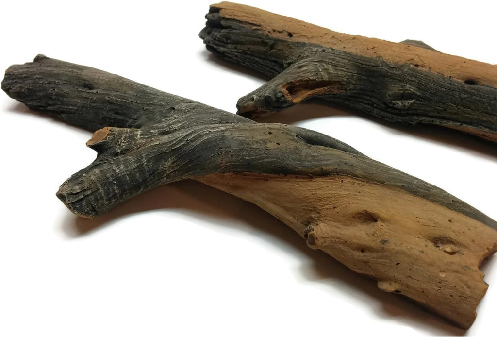 Midwest Hearth Gas Logs Deluxe Decorative Branch and Twig Set | Cast from Real Logs and Hand Painted in USA (Juniper 3-Piece)