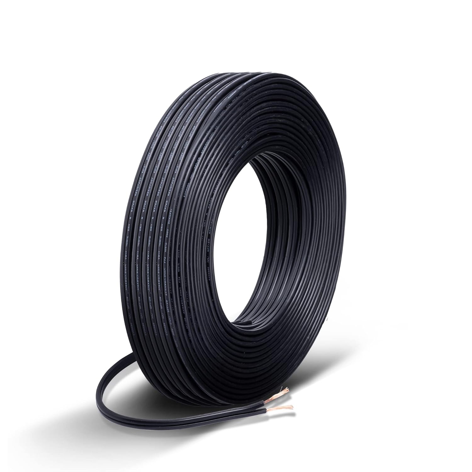 Gardenreet 12/2 Low Voltage Landscape Lighting Wire, 12AWG 2-Conductor, 100Feet Copper Electrical Wire, PVC Wire for Low Voltage LED Light (UL Listed)