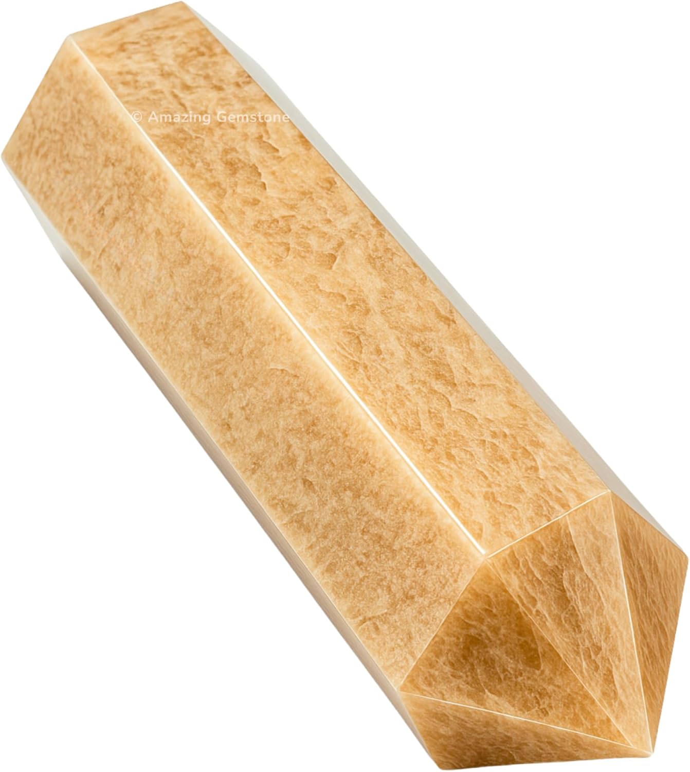 Amazing Gemstone Large Cream Moonstone Crystal Towers ~ Natural Healing Crystal Point Obelisk for Reiki Healing and Crystal Grid (5.5 to 6 INCH)