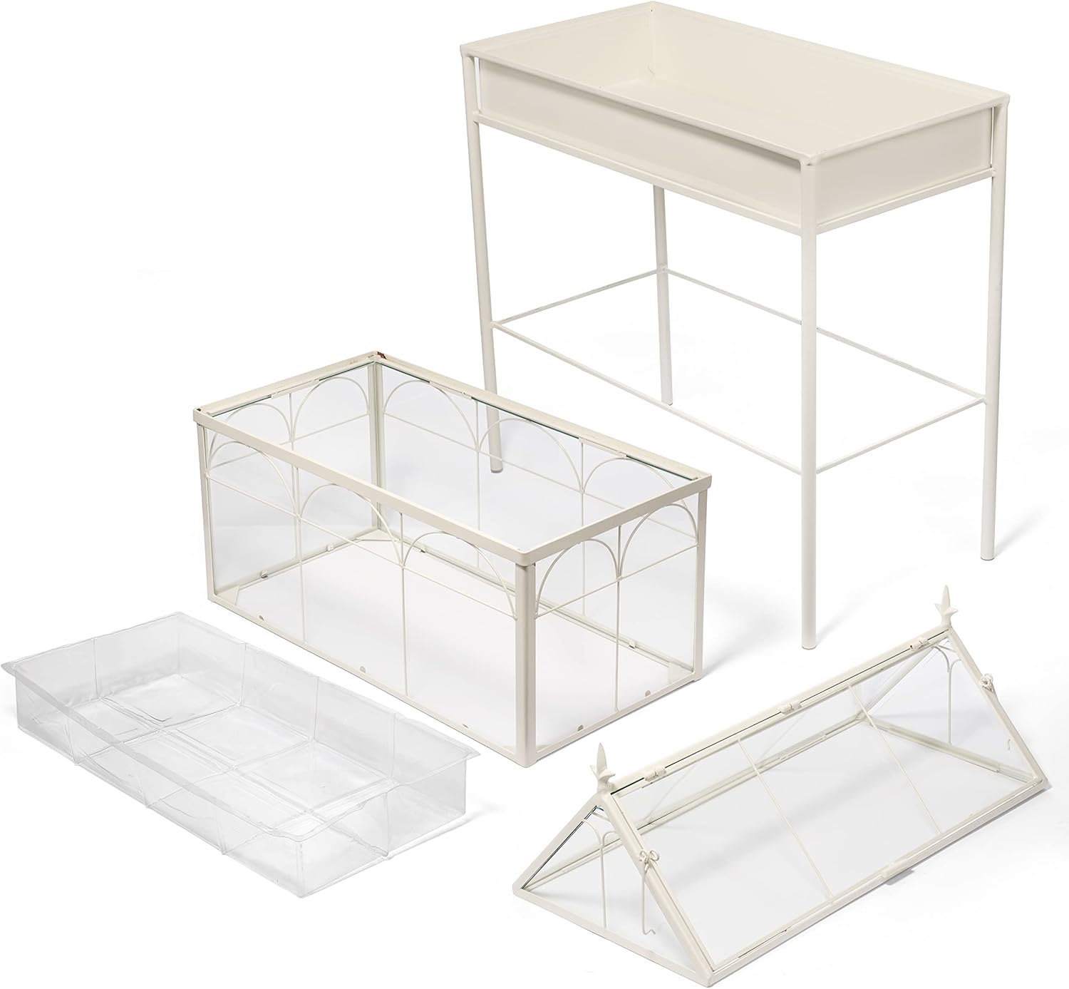H Potter Terrarium Planter Freestanding Wardian Case (Large)