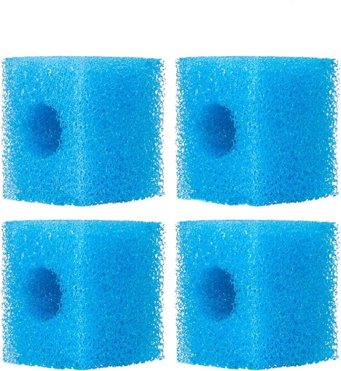 Replacement Sponge Media Filter, 4 Pack of Bio Foams for 320GPH 400GPH Aquarium Internal Filter