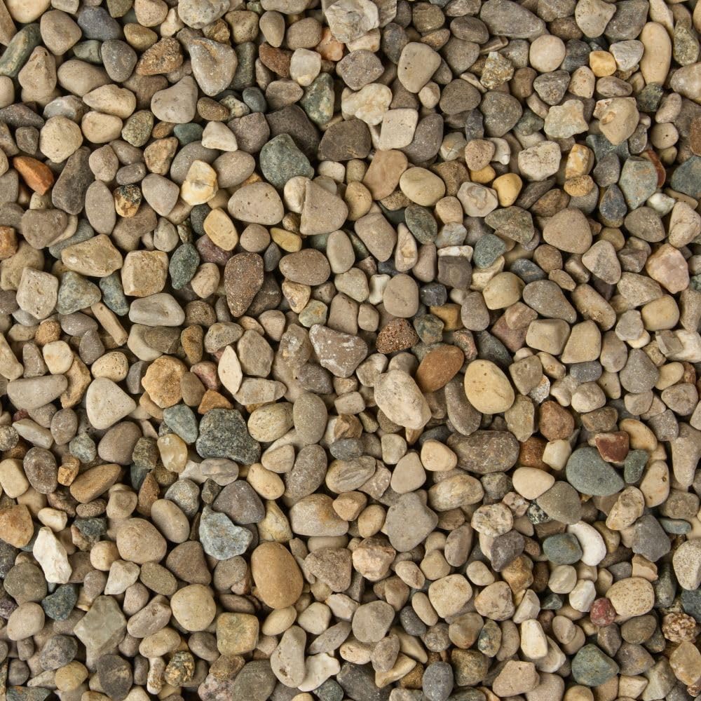 32 oz Jug of Multicolor Gray Pea Gravel, ⅛ - ½ inch Size, for Indoor Outdoor Decor, vase Filler, Candles, Art, Crafts, Aquariums, Fairy Gardens, planters, tablescapes, terrariums
