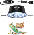 REPTI ZOO UVB Reptile Light with Dimming, LED UVB Light Bulb Fixture for Bearded Dragon Gecko Lizard Turtle Snake, Adjustable Brightness UVA UVB Lamp for Tropical & Desert Reptile