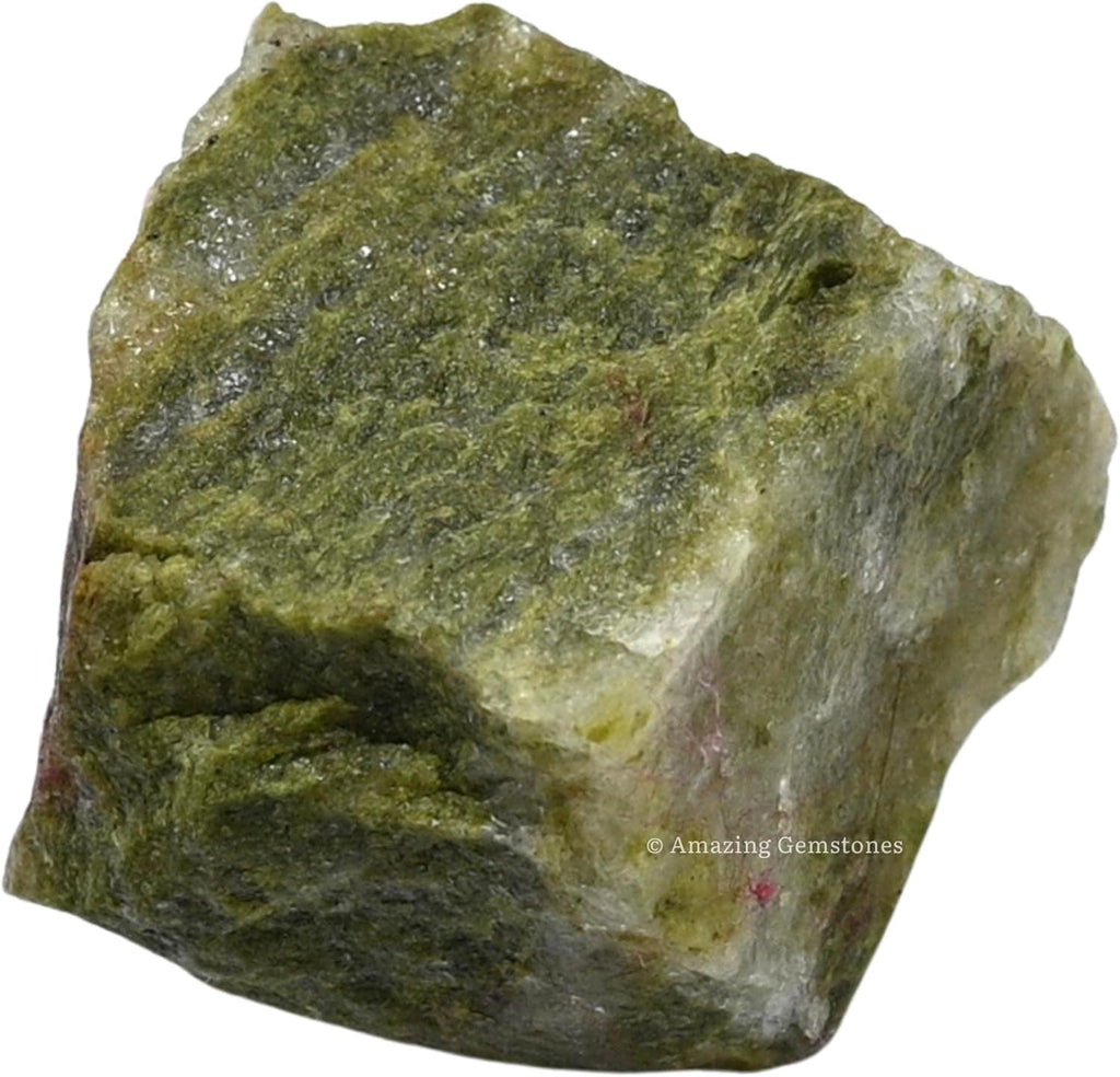 Amazing Gemstone Vesuvianite Raw Crystals and Healing Stones, Natural Rocks for Tumbling and DIY Raw Stones and Crystals (1 LB)