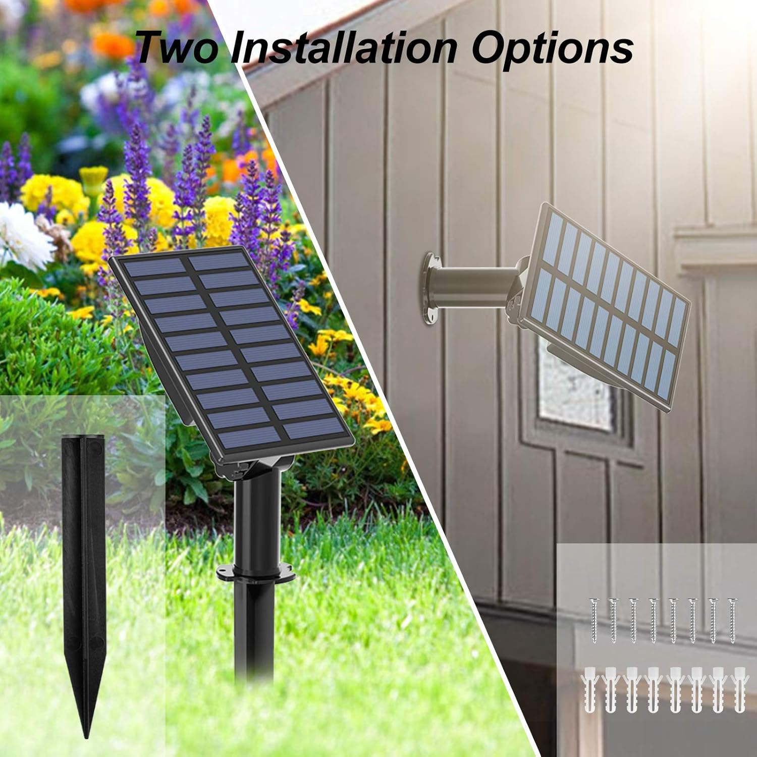 T-SUN Solar Pond Lights, 3 in 1 RGB Color Changing Underwater Pond Lights, Outdoor Waterproof LED Landscape Spotlights for Fish Tank Garden Yard Pool Pond Fountain Waterfall Decoration(3 Head Lamp)