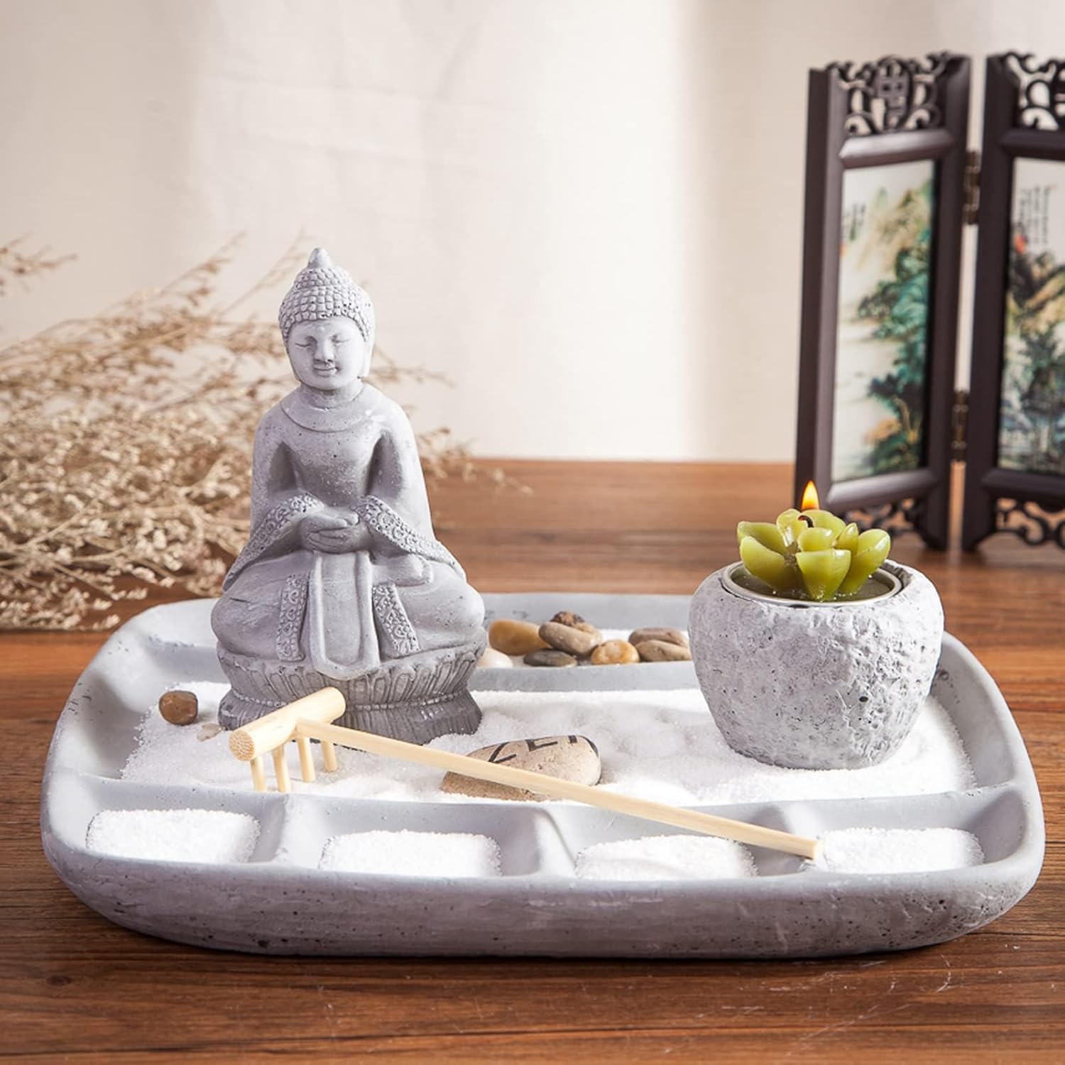 HappyFiller Fine White Sand Art Craft Unity Sand for Wedding Ceremony,Crafts,Home Decoration,Ritual Sand,Vase Filler,Meditation Gifts,Zen Garden,5 LB