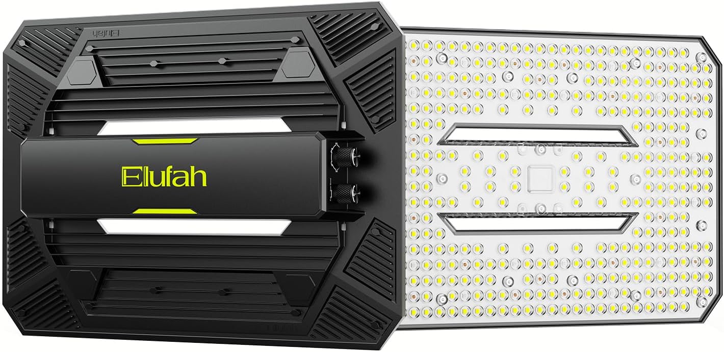 UAP1500 LED Grow Light, 150W Commercial Full Spectrum Grow Lamp for Indoor Plants with Full/Epar Boost Mode Switch & Daisy Chain, Dimmable Plant Light for Seed, Veg, Flower in 2x2/3x3 Grow Tent