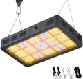LED Grow Light Coverage and Upgraded Larger Board, Full Spectrum Grow Lamps for Indoor Hydroponic Growing Light with High PPFD (Full Spectrum)