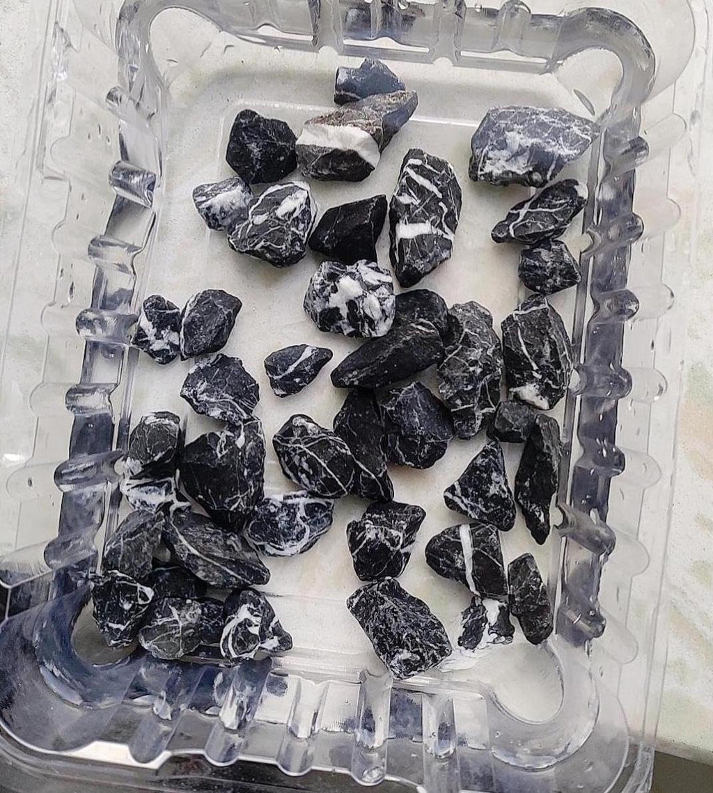 Carefully Selected Small Acid Wash Seiryu Stones,Boutique Seiryu Stones, PH Neutral Decorative Aquarium Rocks, seiryu Stone Aquarium Rock (1-2inch 20pcs)