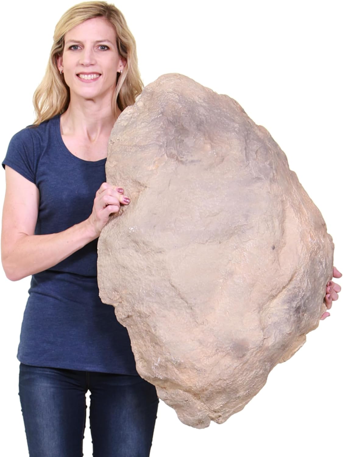 Outdoor Essentials Faux Skimmer Rock, Tan, Medium