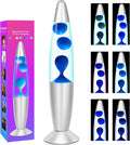 Blue Wax Liquid Motion Lamps Multi Color Changing, 13" LED Magma Lamp for Adults Kids, Night Light Birthday Gifts for Boys Girls, Home Décor Mood Light for Living Room Bedroom
