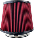 Update Magnum Force Intake Replacement Air Filter w/Pro 5R Oiled Media 6" Inlet 7" Tall Replace 24-91035