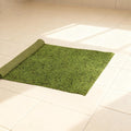 Artificial Grass Mat 4x3.3 Ft - Realistic & Soft Synthetic Turf, Fake Grass Carpet for Indoor Outdoor Use, Backyard, Patio, Balcony Decor (Coffee Background)