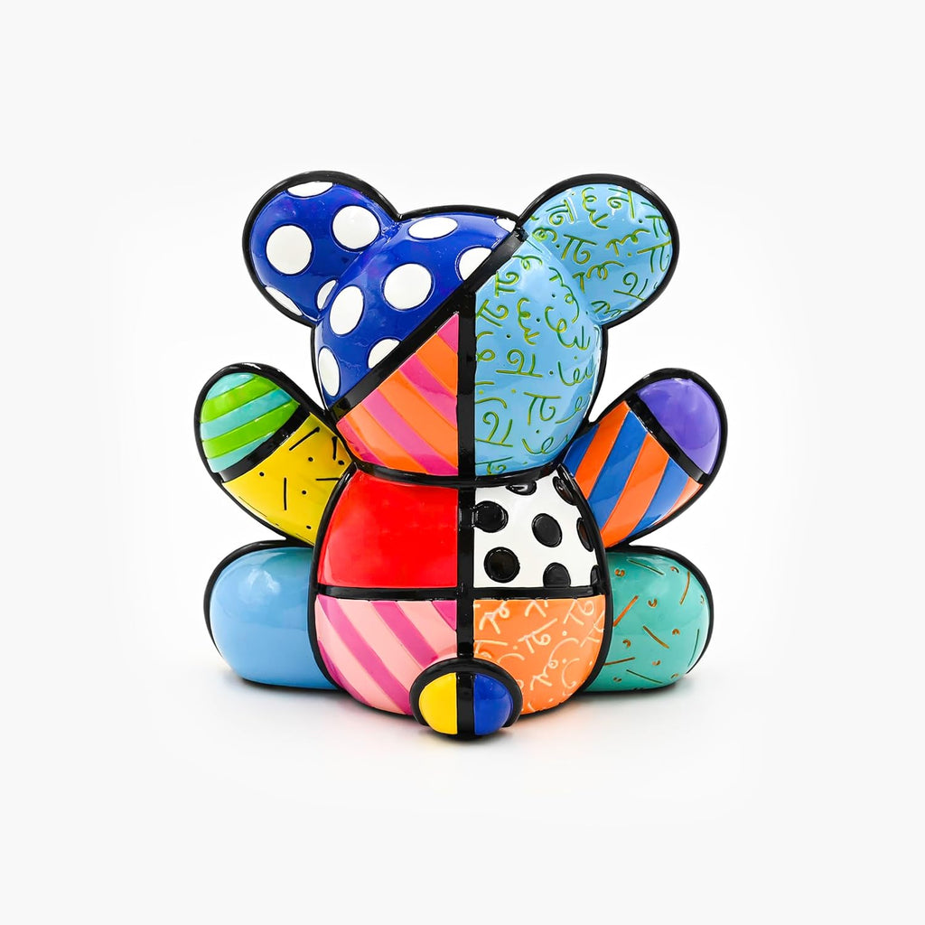 Britto Collectible Figurine - Iconic Art Figurine, Decorative Displays for Modern Home Decor | Designed by Iconic Artist Romero Hope Bear (Multicolor)