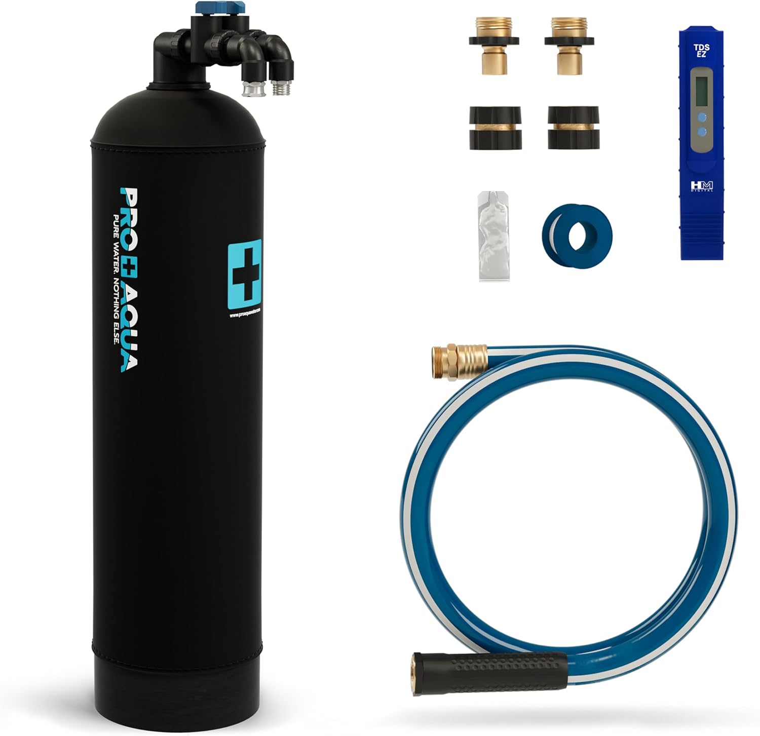 PRO+AQUA RinseMaster Max | Spotless 5,200 Gallon Deionizer Spot-Free System for Car & RV Wash, Auto Detailing, High Capacity Spotless Rinse for All Vehicles, Trailers, Motorcycles, Boats, Yachts