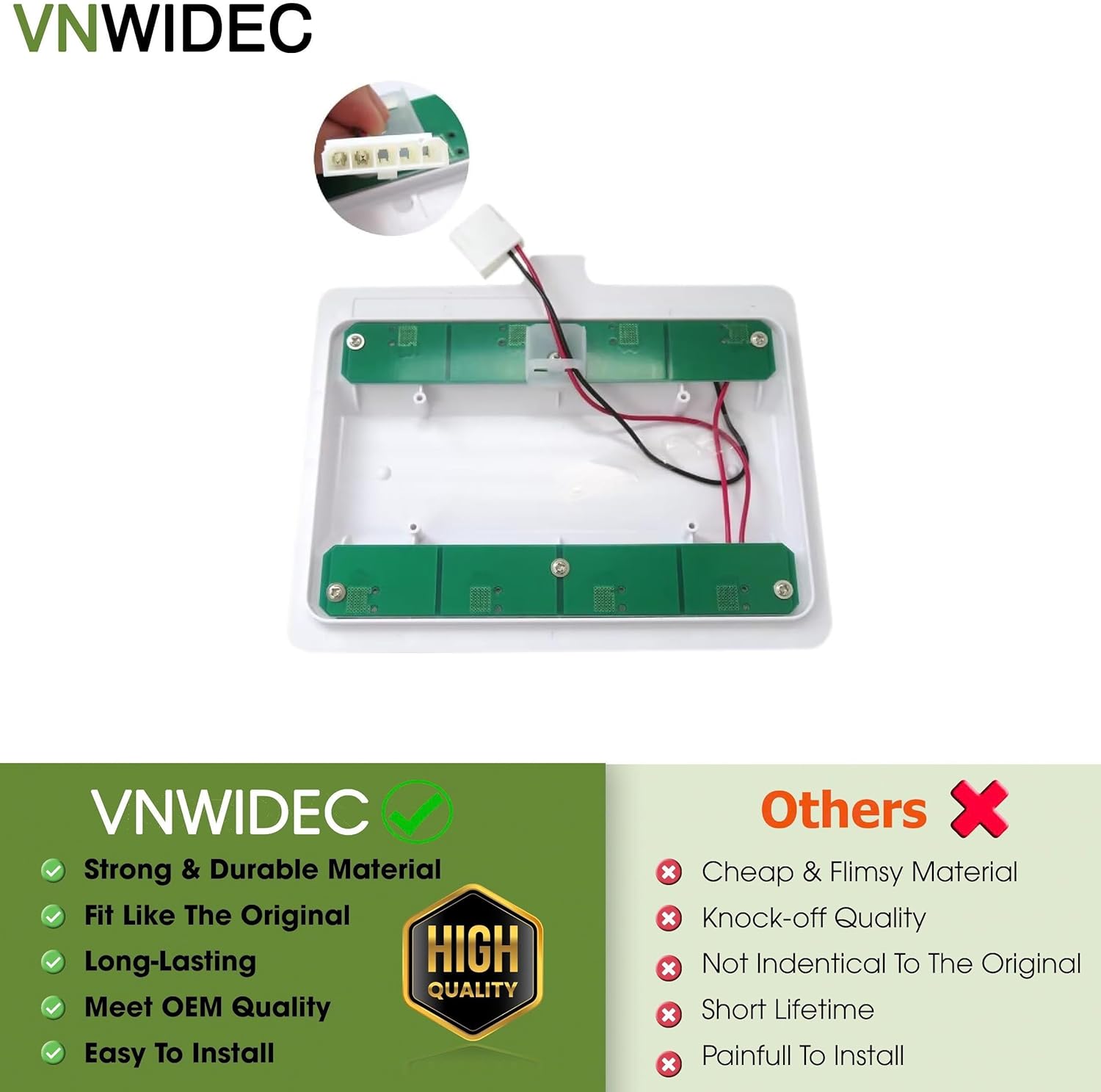 WRX735SDHZ01 WRF555SDFZ08 WRX735SDHZ Refrigerators LED Light Module Assembly BOARDS Replacement For Whirlpool Refrigerator