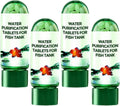 Powerful Aquarium Water Purification Tablet,Water Purification Tablets for Fish Tank,Remove All Kinds of Turbidity from Fish TankWater (4PC)