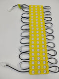 110V AC Yellow LED Module 1.5W for Letter Lightbox Advertising Signs Letters with Tape Adhesive Backside (Yellow,200pcs Pack)