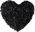 1lb Obsidian Crystal Aquarium Gravel Polished Tumbled Stones Irregular Shaped Crystal Chips Bulk Natural Gemstone Rocks Vase Filler Fish Tank Gravel Home Decoration (450 Gram)