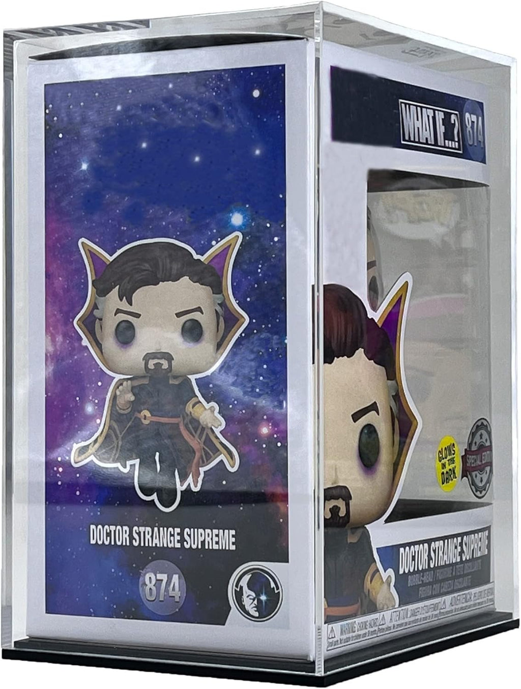 Clear Acrylic Pop Protector Compatible with Funko POP! 4 Inch Figurine, Dustproof Acrylic Display Case for Exclusive Collectible Vinyl Figures