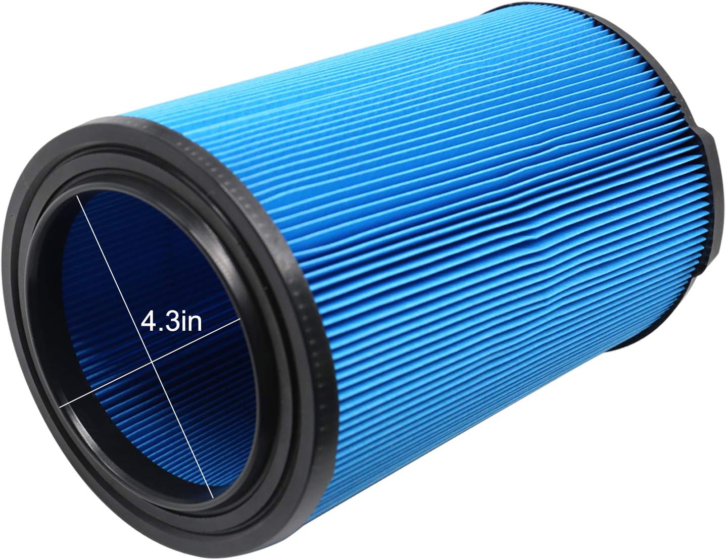 MZY LLC 1 Pack VF5000 Filter 3-Layer Pleated Fine Dust Filter for Ridgid Wet Dry Vacuums 5-20 Gallon WD1450 WD0970 WD1270 WD06700 WD1680 RV2400A