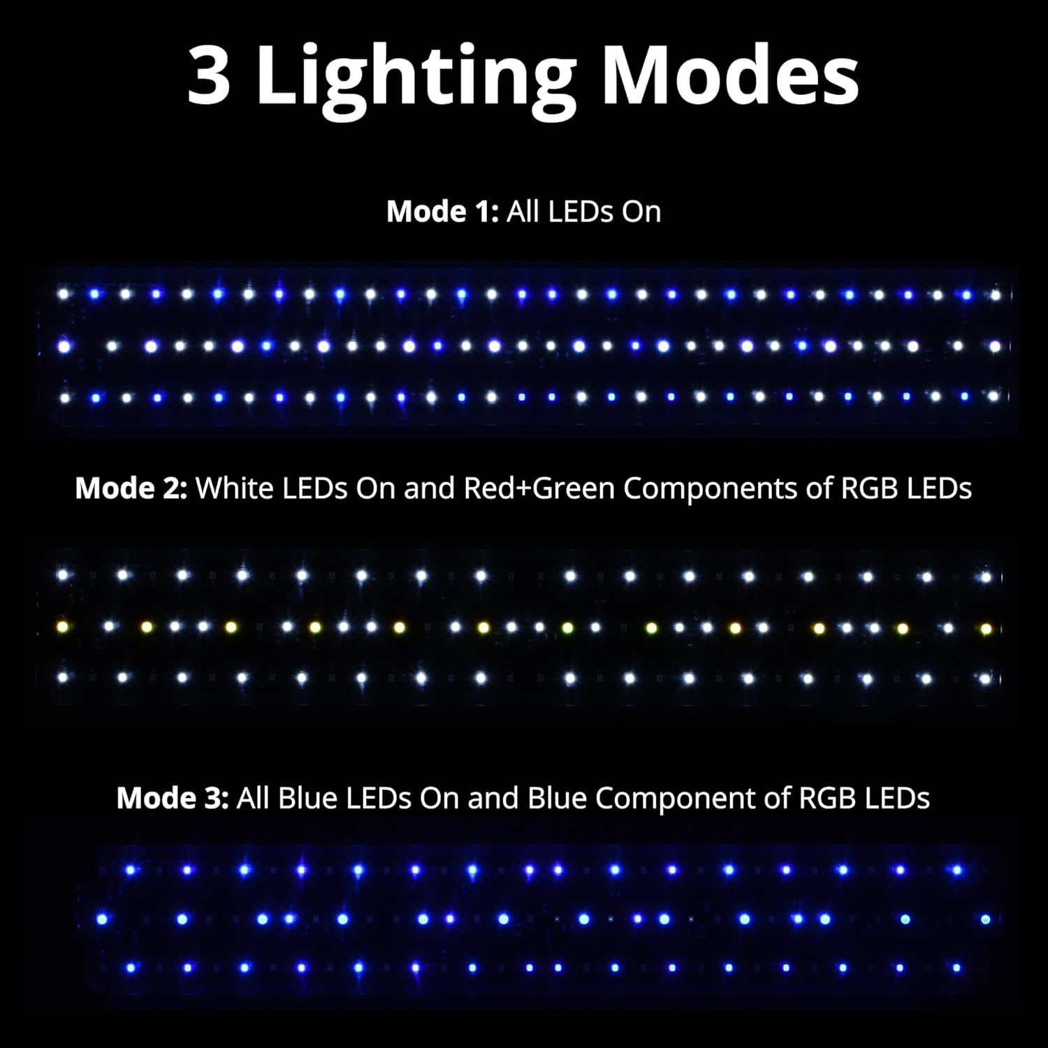 NICREW 24W Saltwater Aquarium Light, Marine LED Reef Light for Corals, Programmable Timer Controller, 24 to 30-Inch