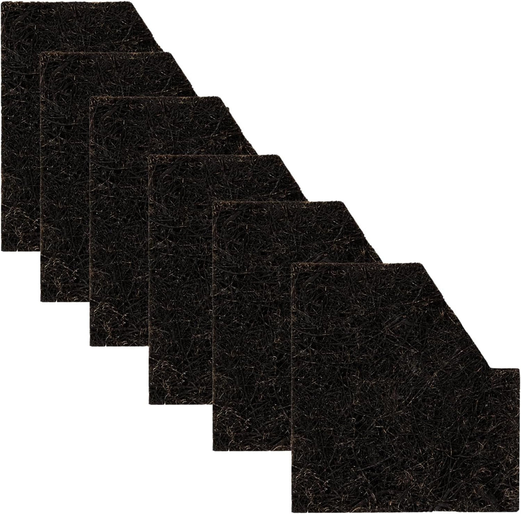 Medium Aquarium EcoRenew Filter Cartridges Replacement for Aqueon QuietFlow Internal Power Filter with SmartClean Technology 30 Gallon Aquarium, Fish Tank Filter Cartridge Fits -6Pack