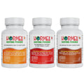 Hormex Rooting Powder Combo #3, 8, 16 (0.30-1.6 IBA) - Rooting Hormone for Common Home Garden Plants to Very Difficult Hardwood, Medicinal and Tree Cuttings - Root Stimulator for Plant Cloning