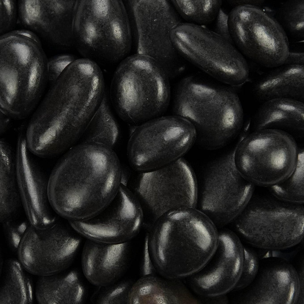MSI Decorative Polished Black Pebbles, 0.2 inch - 0.5 inch, 40 lb. Bag