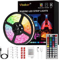 Led Strip Lights Boat Light, 16.4FT Marine Pontoon Boat Lights, Waterproof Boat Deck Light, Multi-Color Boat Interior Lighting for Pontoon Jon Bass Boats, Night Fishing Boat Lighting