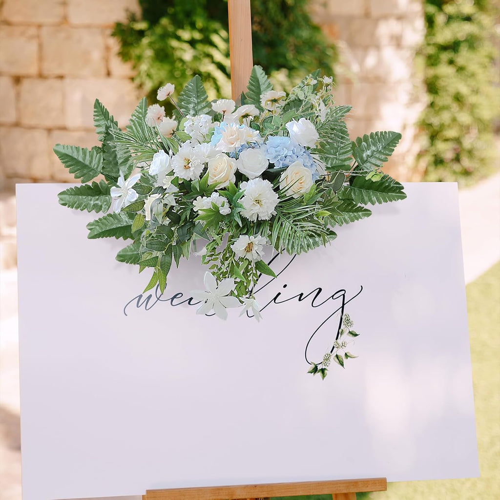 XONOR Artificial Silk Leaf Fern - Artificial Fern Leaves Stem Faux Greenery Plant for Cemetery Grave Headstone Wedding Home Garden Decoration (200Pcs, Dark Green)