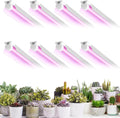 8 Pack LED Grow Light 4FT, Upgrade 336W(8×42W) High Intensity Full Spectrum Indoor Grow Lights with High PPFD Value, T8 Grow Lights for Indoor Plants, Seed Starting, Succulent, Vegetables