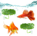 6 PCS Betta Fish Leaf Hammock - Soft Leaf Beds, Adjustable Plastic Bettas Bed Aquarium Decor, Betta-Fish Tank Decorations Plants Practical Resting Spot for Breeding, Hiding & Play