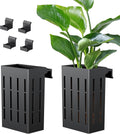 Pawfly 2 Pcs Aquarium Plant Holder for Fish Tanks, Hanging Plastic Aquarium Planter Cup for Aquaponic Plant Cultivation, Fish Tank Plant Pot for Aquascape Decoration