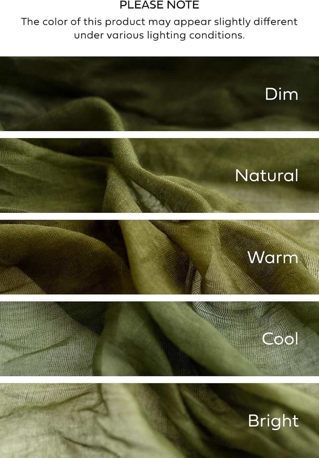 Ling's Moment 14Ft x 35" Wide Olive Moss Green Gauze Semi-Sheer Table Runner Cheesecloth Tablecloth for Wedding Party Bridal Shower Boho Table Decor Moss Green