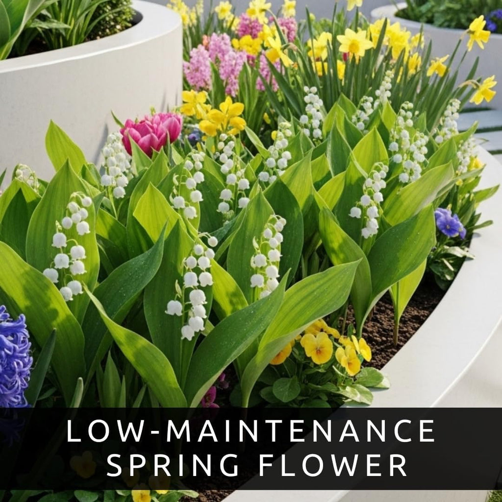 5 Lily of The Valley Bulbs – Stunning White Weeping Flowers, Fresh Leucojum Bulbs to Plant, Ideal for Garden Beds, Containers, or Indoor Pots, Sweet Fragrant Spring Blooms
