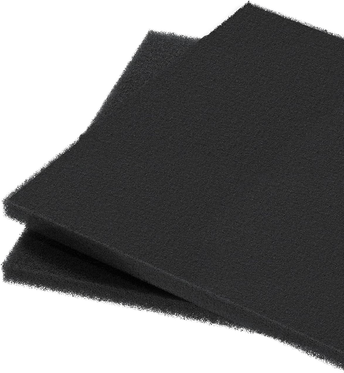 Pawfly Aquarium Filter Media Pad for Fish Tank Filters 20" L x 20" W x 1" H, 20PPI Aquarium Filter Media Sponge Filter Floss Roll for Sumps Ponds, 2 Pack