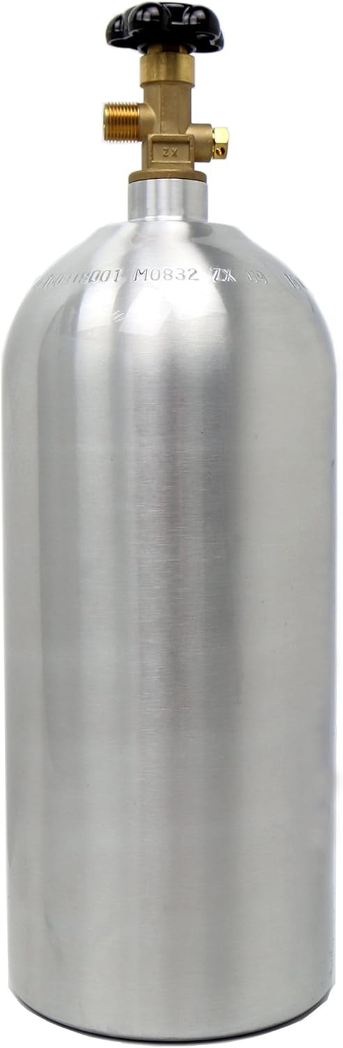 Victory 10lb CO2 Tank Aluminum Cylinder with CGA320 Valve