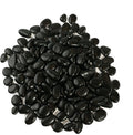 2 LBS River Rocks, StoneCreek, Decorative Garden Stones for Plant Landscaping, Polished Gravel Filler Pebbles for Home Decoration, Vases, Succulents, Flower Beds and Fish Tanks (Black, Medium)