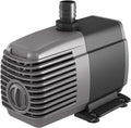 Hydrofarm AAPW550 33-Watt 550 GPH Indoor/Outdoor Hydroponic Aquarium Pond 6ft Power Cord for 55 Gallon Reservoirs Submersible Water Pump, 550-GPH, 8.4 x 3.4 x 6.4 inches, Black