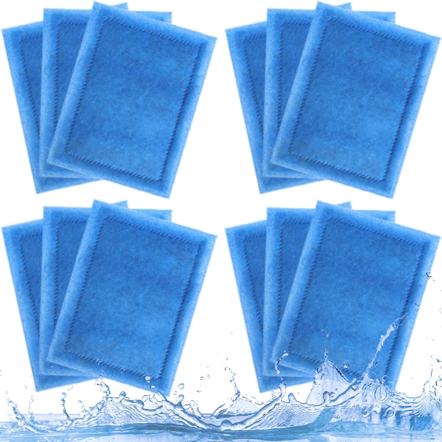 EZ-Change #2 Aquarium Filter Cartridge - Compatible with Aqua-Tech 10-20 Aquarium Filter - 12 PCS Fish Tank Filter Cartridges Compatible with AquaTeach 10-20 Power Filter