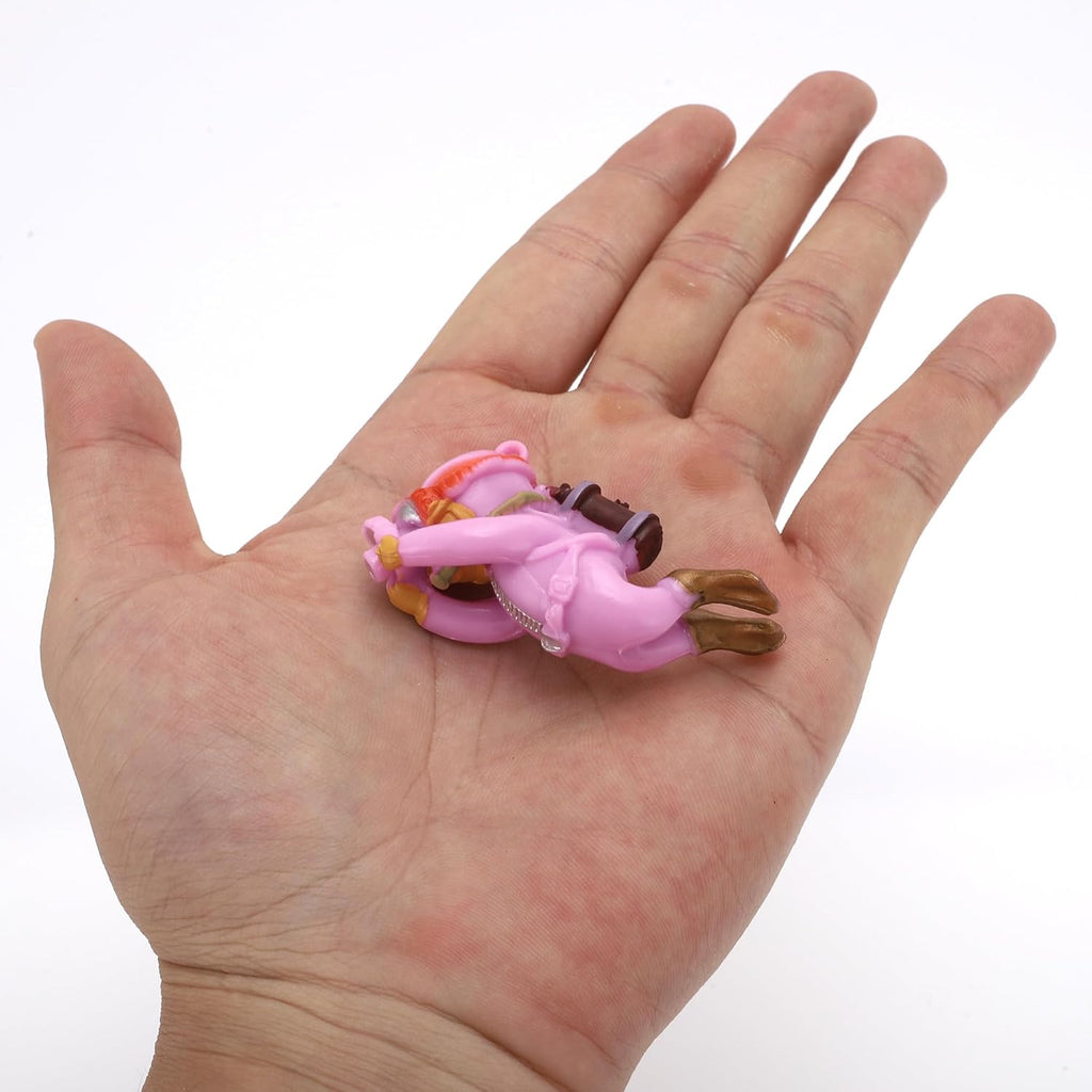 Diver Aquarium Decorations, Floating Diver Fish Tank Decorations, Floating Cartoon Diver Decor, Fun Floating Fish Decoration, PVC Diver Decor, Purple, 1 Set