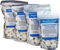 Aquatic Foods Inc. Calcium Feeder Small & Medium Shells. Extra Thick Shells for Shrimp, Snails, Crabs, Crayfish, Hermit Crabs and All Tropical Fish…200 Count Bag